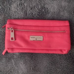 NICOLE MILLER Red Clutch Wallet Women's